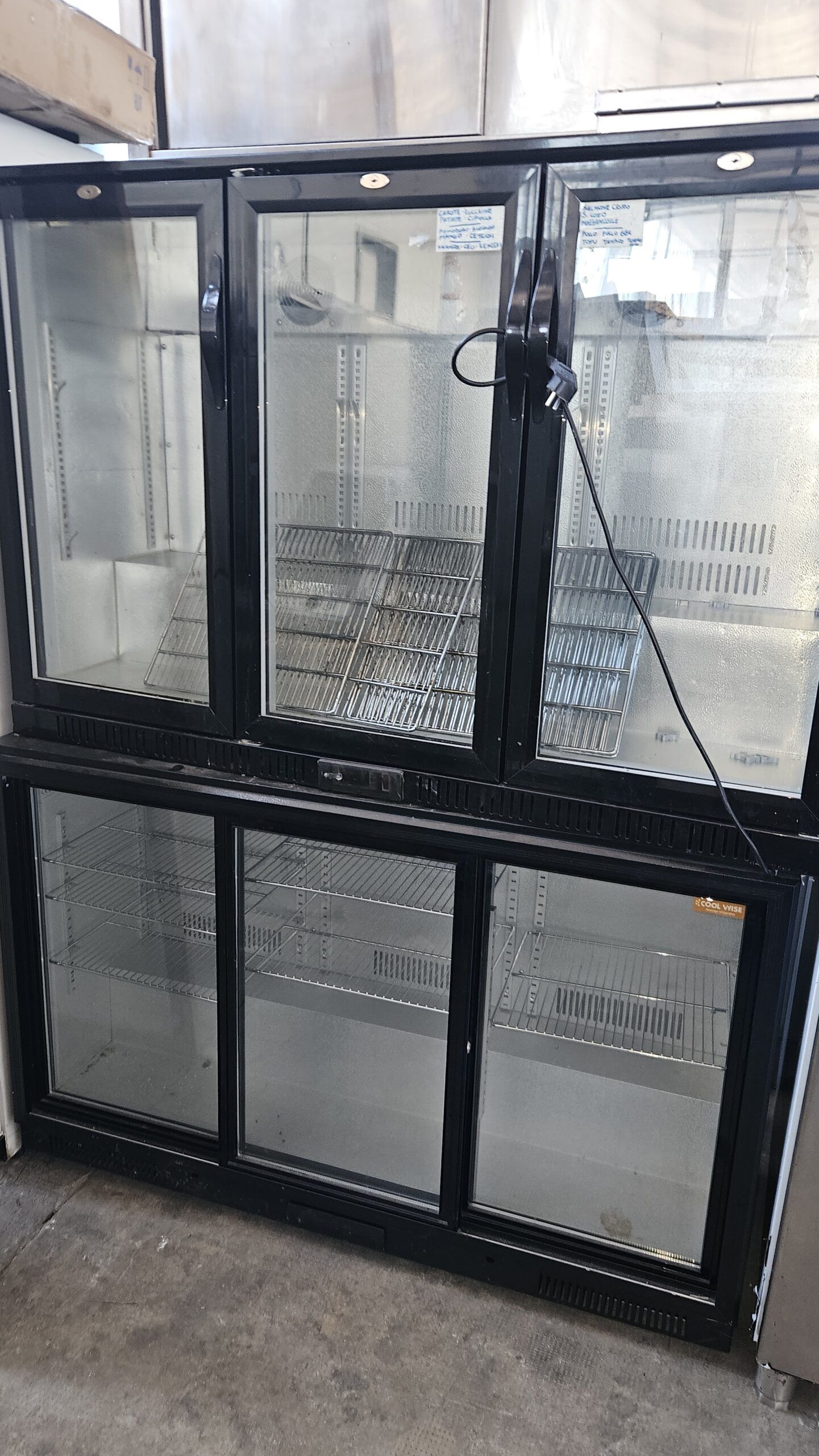 ESPOSITORE REFRIGERATO VETRINA PER BIBITE